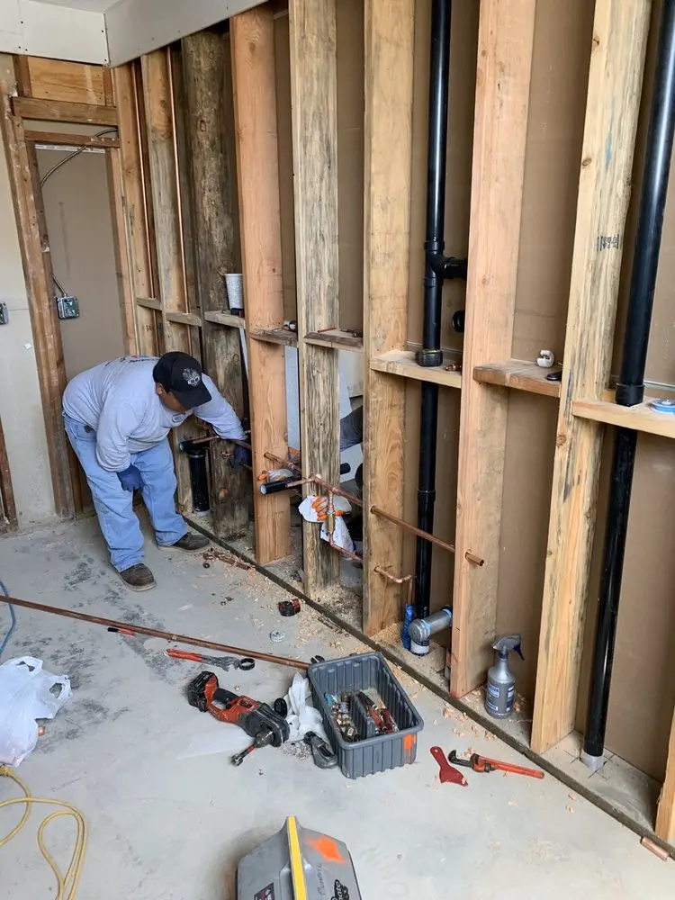 Commercial rough-in plumbing for Trenchless Sewer Repair in Bartles Corners